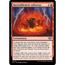 (Foil) Rouge - Rassemblement sulfureux (U) [OTJ]