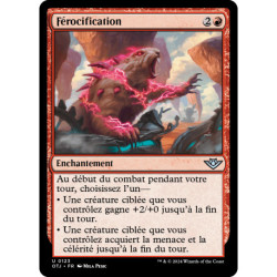 (Foil) Rouge - Férocification (U) [OTJ]