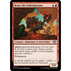 (Foil) Rouge - Brute des Enferéperons (U) [OTJ]