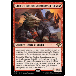 (Foil) Rouge - Chef de faction Enferéperon (R) [OTJ]