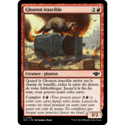(Foil) Rouge - Glouton irascible (C) [OTJ]