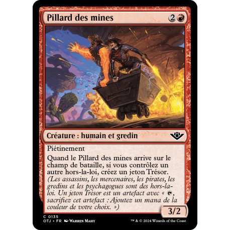 (Foil) Rouge - Pillard des mines (C) [OTJ]