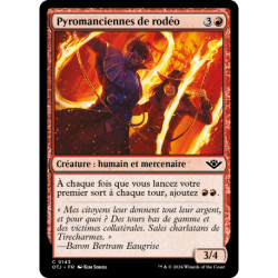 (Foil) Rouge - Pyromanciennes de rodéo (U) [OTJ]