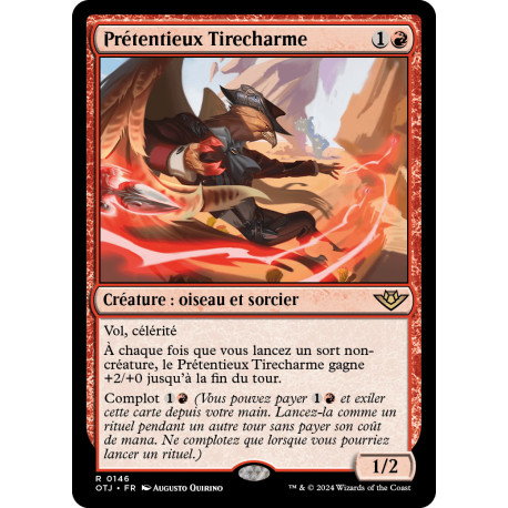 (Foil) Rouge - Prétentieux Tirecharme (R) [OTJ]