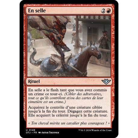 (Foil) Rouge - En selle (U) [OTJ]