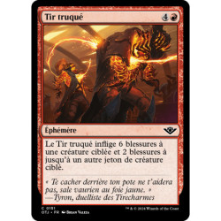 (Foil) Rouge - Tir truqué (C) [OTJ]