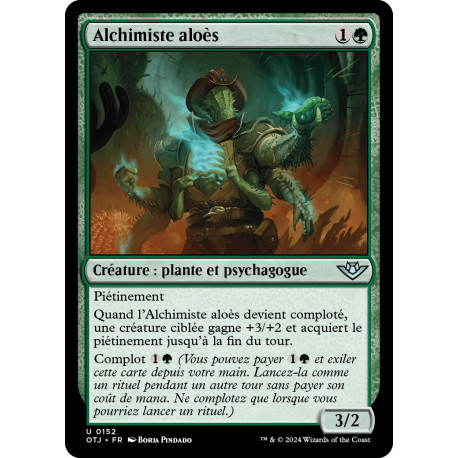 (Foil) Verte - Alchimiste aloès (U) [OTJ]