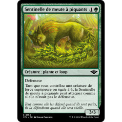 (Foil) Verte - Sentinelle de meute à piquants (C) [OTJ]
