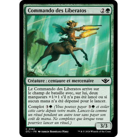 (Foil) Verte - Commando des Liberatos (C) [OTJ]
