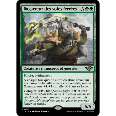 (Foil) Verte - Bagarreur des voies ferrées (M) [OTJ]
