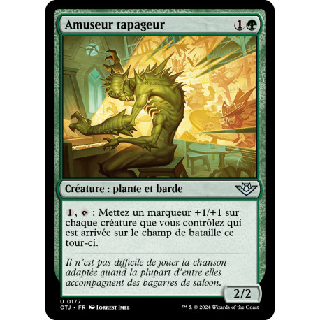 (Foil) Verte - Amuseur tapageur (U) [OTJ]