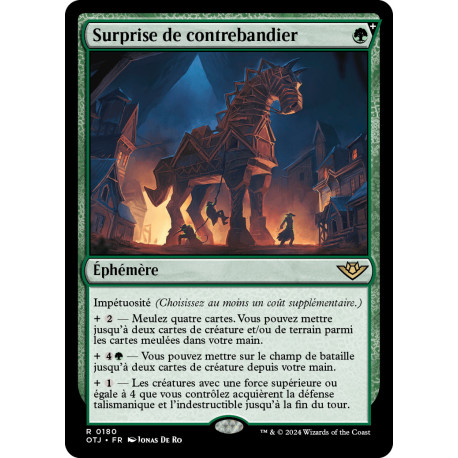 (Foil) Verte - Surprise de contrebandier (R) [OTJ]