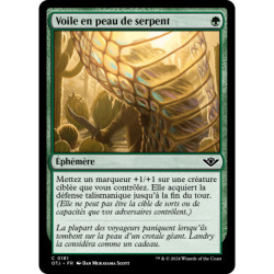 (Foil) Verte - Voile en peau de serpent (C) [OTJ]
