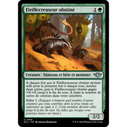 (Foil) Verte - Fieillecreuseur obstiné (U) [OTJ]
