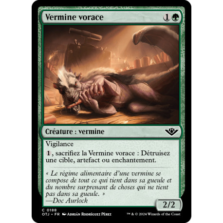 (Foil) Verte - Vermine vorace (C) [OTJ]