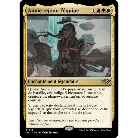 (Foil) Multicolore - Annie rejoint l'équipe (R) [OTJ]