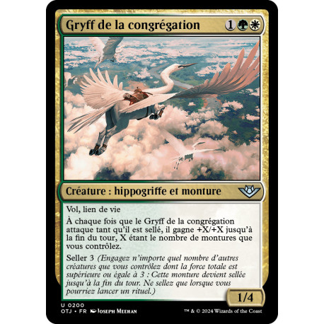 (Foil) Multicolore - Gryff de la congrégation (U) [OTJ]