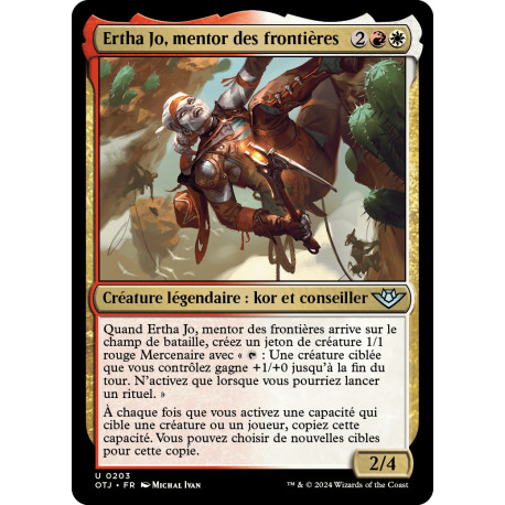 (Foil) Multicolore - Ertha Jo, mentor des frontières (U) [OTJ]