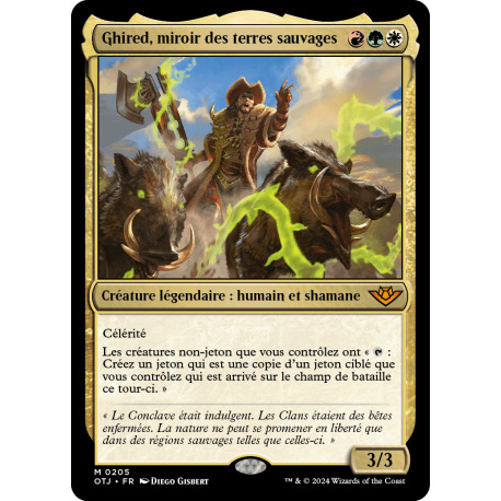 (Foil) Multicolore - Ghired, miroir des terres sauvages (M) [OTJ]