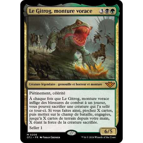(Foil) Multicolore - Le Gitrog, monture vorace (M) [OTJ]