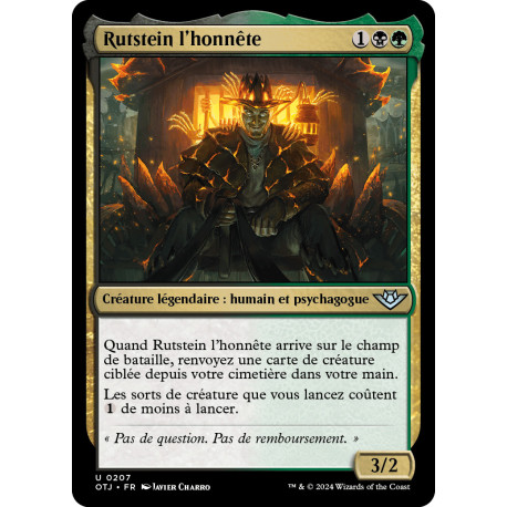 (Foil) Multicolore - Rutstein l'honnête (U) [OTJ]