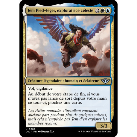 (Foil) Multicolore - Jem Pied-léger, exploratrice céleste (U) [OTJ]