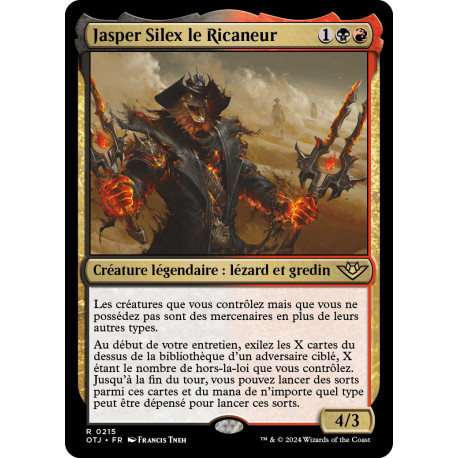 (Foil) Multicolore - Jasper Silex le Ricaneur (R) [OTJ]