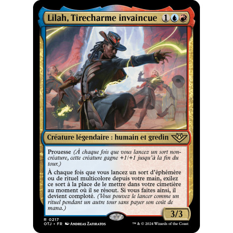 (Foil) Multicolore - Lilah, Tirecharme invaincue (R) [OTJ]