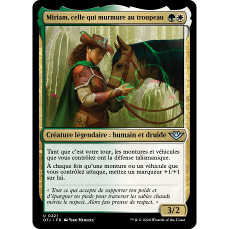 (Foil) Multicolore - Miriam, celle qui murmure au troupeau (U) [OTJ]