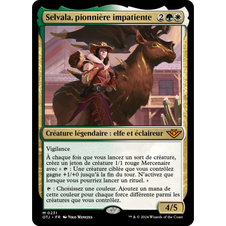 (Foil) Multicolore - Selvala, pionnière impatiente (M) [OTJ]
