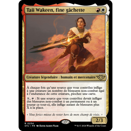 (Foil) Multicolore - Taii Wakeen, fine gâchette (R) [OTJ]