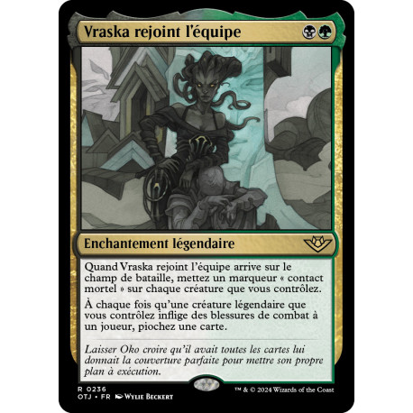 (Foil) Multicolore - Vraska rejoint l'équipe (R) [OTJ]