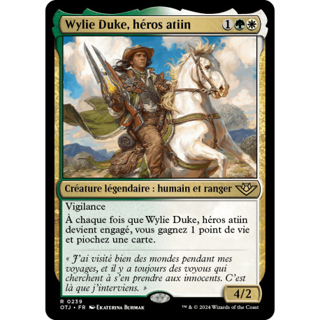 (Foil) Multicolore - Wylie Duke, héros atiin (R) [OTJ]