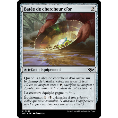 (Foil) Artefact - Batée de chercheur d'or (C) [OTJ]