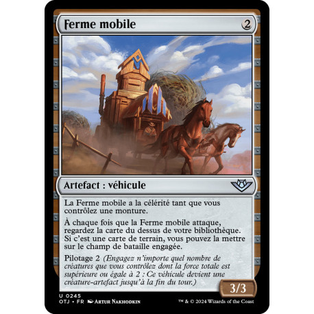 (Foil) Artefact - Ferme mobile (U) [OTJ]