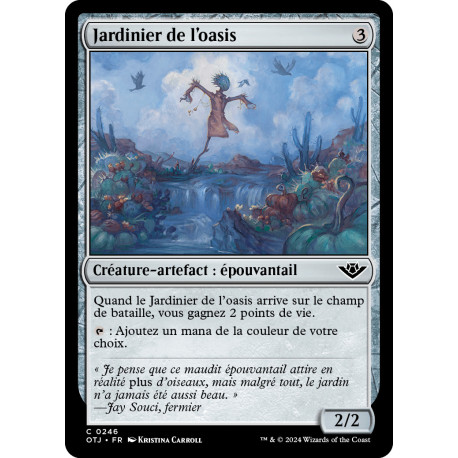 (Foil) Artefact - Jardinier de l'oasis (C) [OTJ]