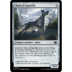 (Foil) Artefact - Chien d'Argenfin (C) [OTJ]