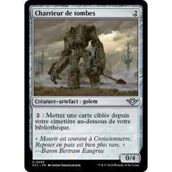 (Foil) Artefact - Charrieur de tombes (U) [OTJ]