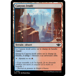 (Foil) Terrain - Canyon érodé (L) [OTJ]