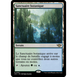 (Foil) Terrain - Sanctuaire botanique (R) [OTJ]