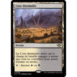 (Foil) Terrain - Cour dissimulée (R) [OTJ]