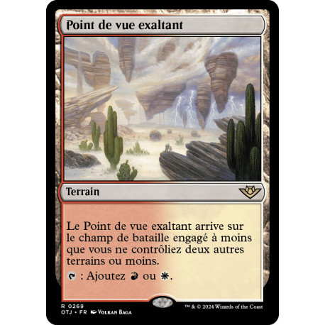 (Foil) Terrain - Point de vue exaltant (R) [OTJ]