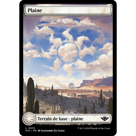 (Foil) Terrain - Plaine (V1) (L) [OTJ]