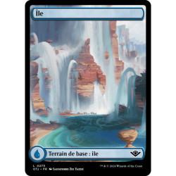 (Foil) Terrain - Île (V1) (L) [OTJ]