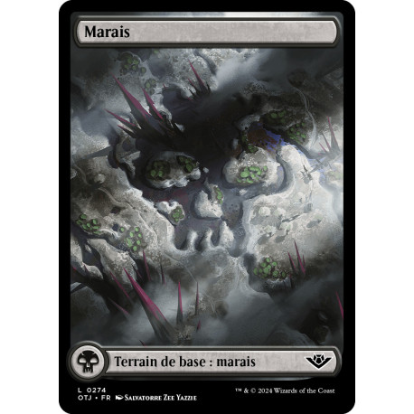 (Foil) Terrain - Marais (V1) (L) [OTJ]