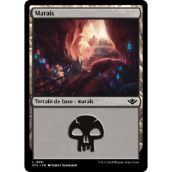 (Foil) Terrain - Marais (V2) (L) [OTJ]