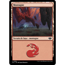 (Foil) Terrain - Montagne (V3) (L) [OTJ]
