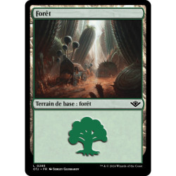 (Foil) Terrain - Forêt (V2) (L) [OTJ]