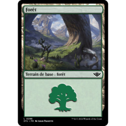 (Foil) Terrain - Forêt (V3) (L) [OTJ]