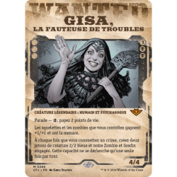(Foil) Noire - (SC) Gisa, la fauteuse de troubles (M) [OTJ]